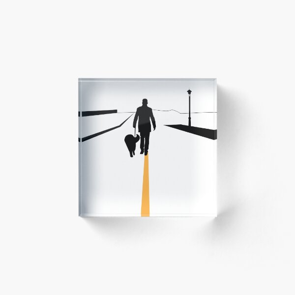 The Walk Acrylic Block