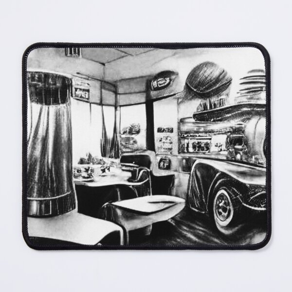 Item preview, Diner With A Twist. Digital Transformation. WallsOfFame designed and sold by WallsOfFameAust.
