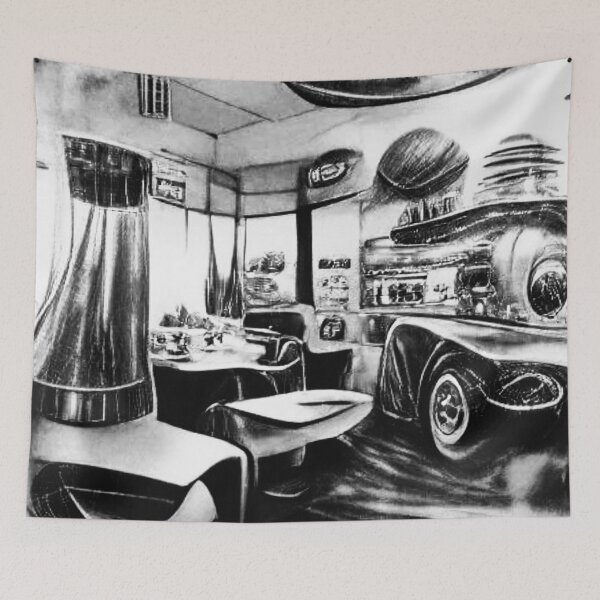 Item preview, Diner With A Twist. Digital Transformation. WallsOfFame designed and sold by WallsOfFameAust.