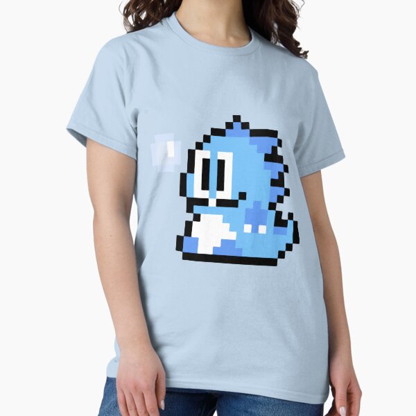 Item preview, Pixel Bubble Bobble (Blue) designed and sold by Ja-JaGirl.