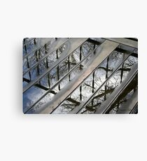 Stormy Weather Reflections Canvas Print