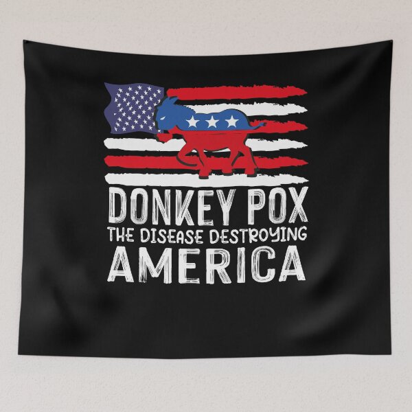 Item preview, Donkey Pox The Disease Destroying America designed and sold by superone8.