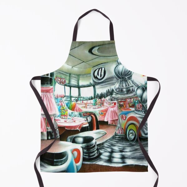 Artikelvorschau, 50er Diner mit einem Twist. Digitale Transformation. WallsOfFame entworfen und verkauft von WallsOfFameAust.