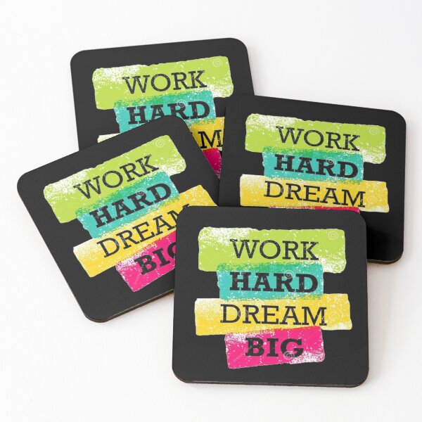 Item preview,  Dream big and work hard  designed and sold by Arteartz.
