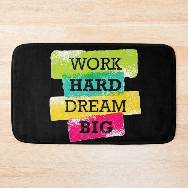 Item preview,  Dream big and work hard  designed and sold by Arteartz.