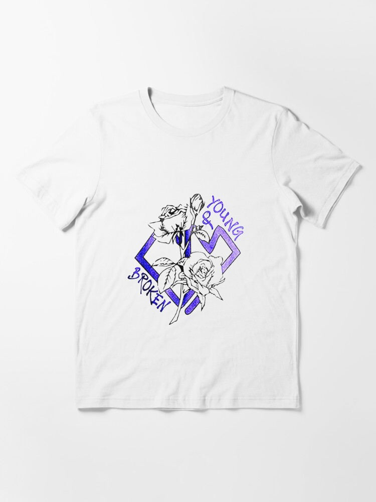 matar Meloso Humano Cash & Maverick Baker Young And Broken Rose Purple Logo T Shirt" T-shirt  for Sale by VRT174208 | Redbubble | art girls t-shirts - beach t-shirts -  black and white t-shirts