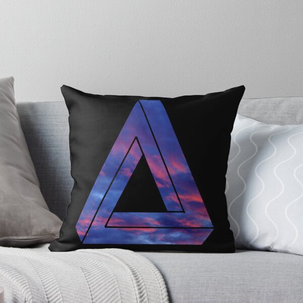 Item preview, Dark Red Blue Triangle Me Impressed designed and sold by createVisions.