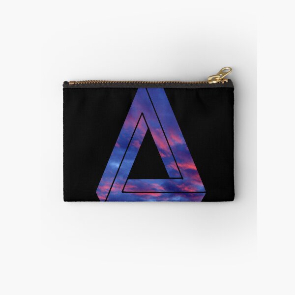 Item preview, Dark Red Blue Triangle Me Impressed designed and sold by createVisions.