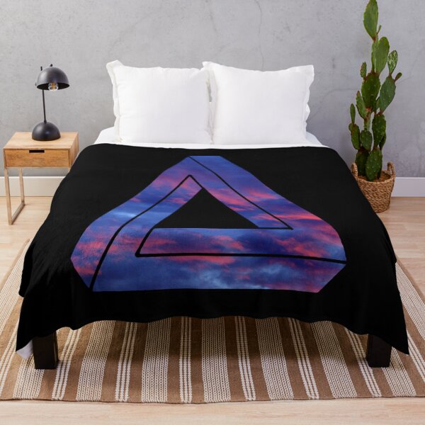Item preview, Dark Red Blue Triangle Me Impressed designed and sold by createVisions.