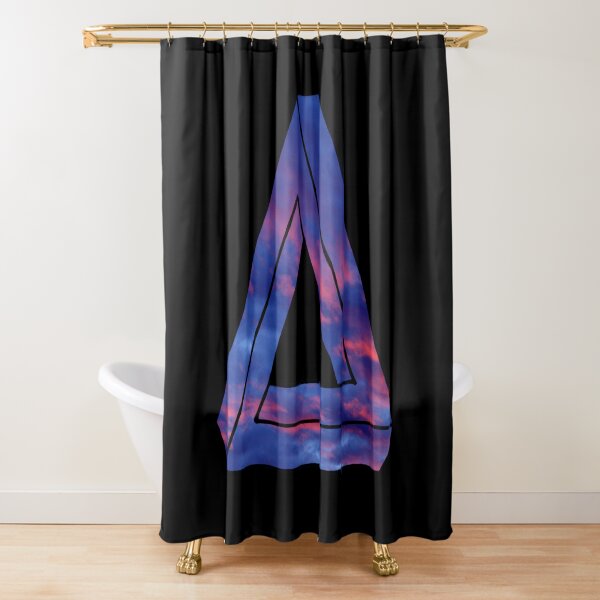 Item preview, Dark Red Blue Triangle Me Impressed designed and sold by createVisions.
