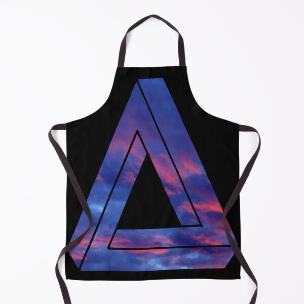 Item preview, Dark Red Blue Triangle Me Impressed designed and sold by createVisions.
