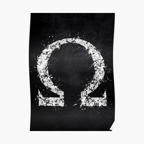 Omega Symbol Posters Redbubble