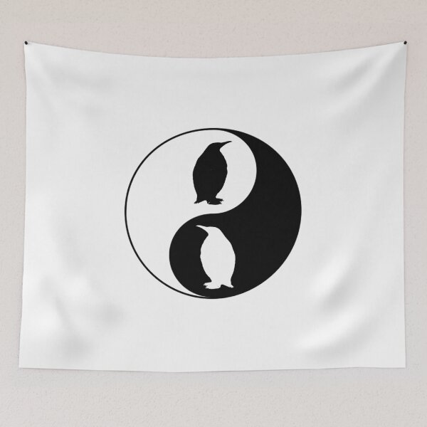 Item preview, Yin Yang Penguin designed and sold by DelirusFurittus.