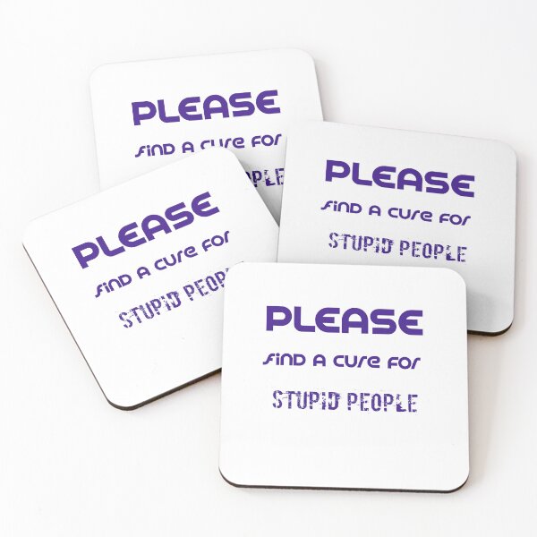 Item preview, find A Cure For Stupid People please  designed and sold by UNIX-G.