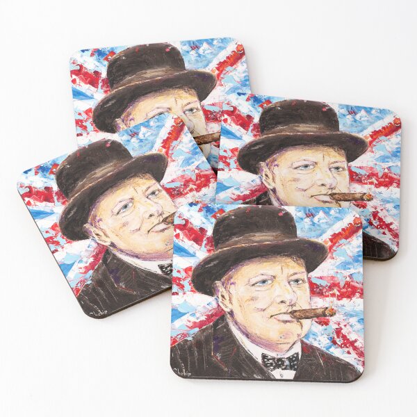 Item preview, The Greatest Briton. Winston Churchill  designed and sold by Natalia_Shchip.