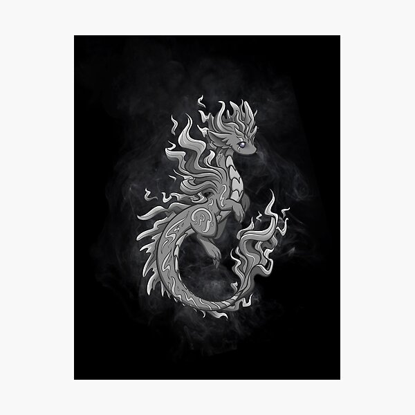 Item preview, Smoke Dragon designed and sold by Dragons and Beasties.