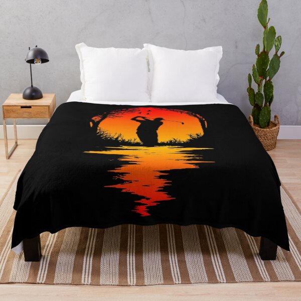 Artikelvorschau, Lustige Vater-Golf-Sonnenuntergang-Golfer-Silhouette-Golf-Grafik entworfen und verkauft von GrandeDuc.