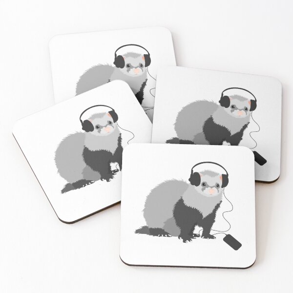 Item preview, Funny Musical Ferret   designed and sold by HellenGrasson.