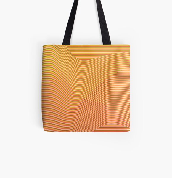Play with stripes 5 All Over Print Tote Bag