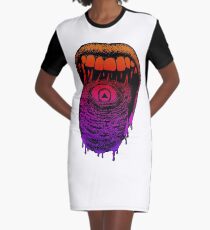Moutheye Graphic T-Shirt Dress