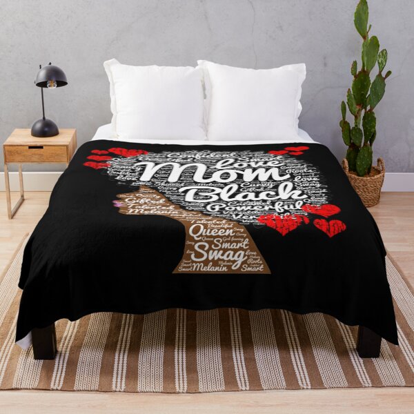 Item preview, African American Mom Words in Afro Gift designed and sold by CaroleDicki.