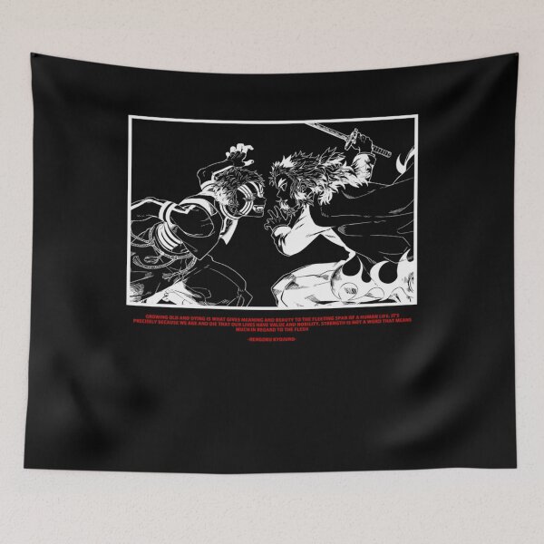 Item preview, Akaza vs Rengoku Kyojuro designed and sold by CaroleDicki.