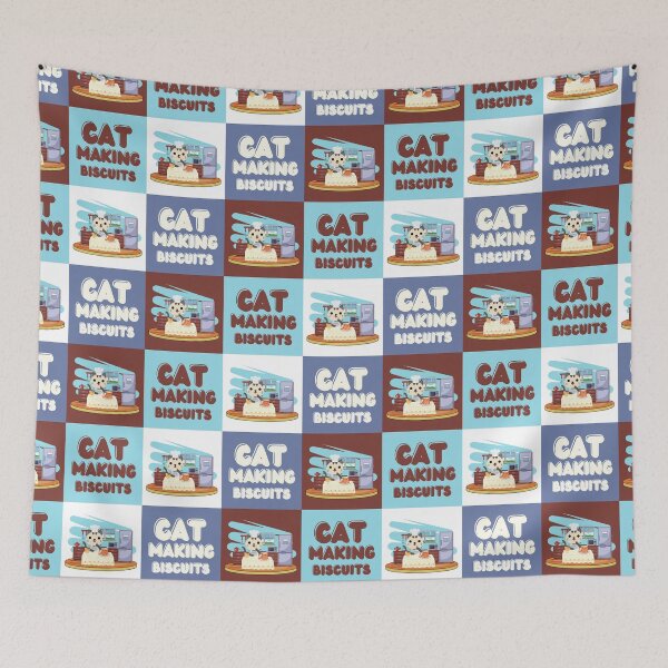 Item preview, Cat Making Biscuits designed and sold by CollectionOS.