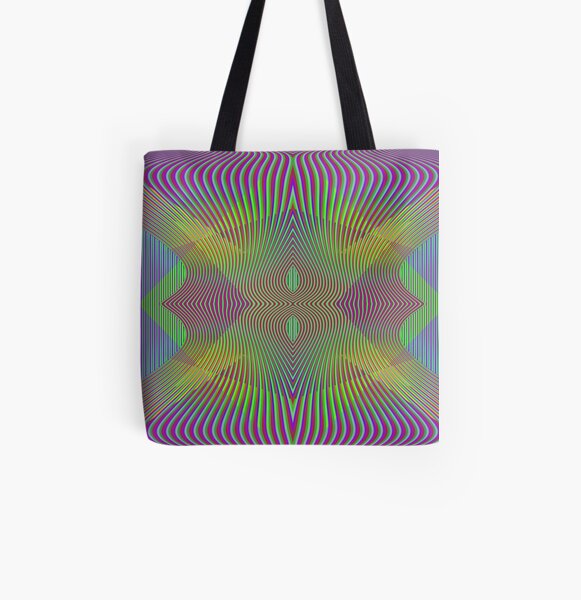 Play with stripes 7 All Over Print Tote Bag