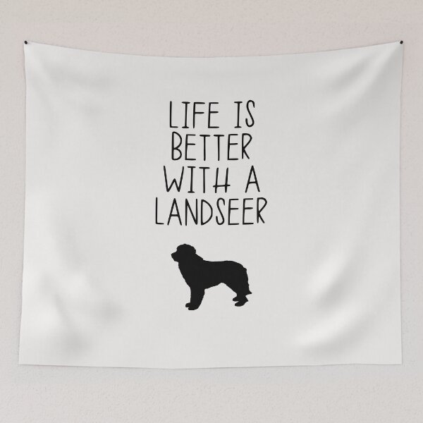 Item preview, Life Is Better With A Landseer designed and sold by kindxinn.