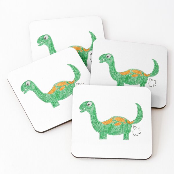 Item preview, Cartoon Dinosaur Fart - in Crayon designed and sold by Josh LaBaw.