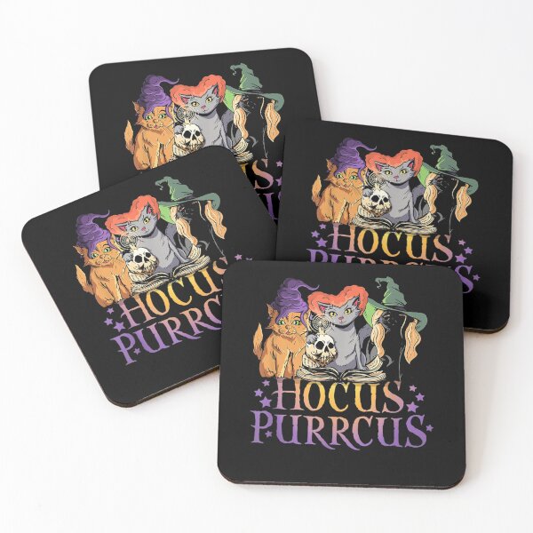 Item preview, Hocus Purrcus Halloween Bruja Gatos designed and sold by chamvaitra.