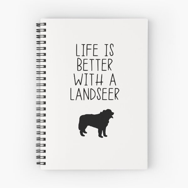 Item preview, Life Is Better With A Landseer designed and sold by kindxinn.