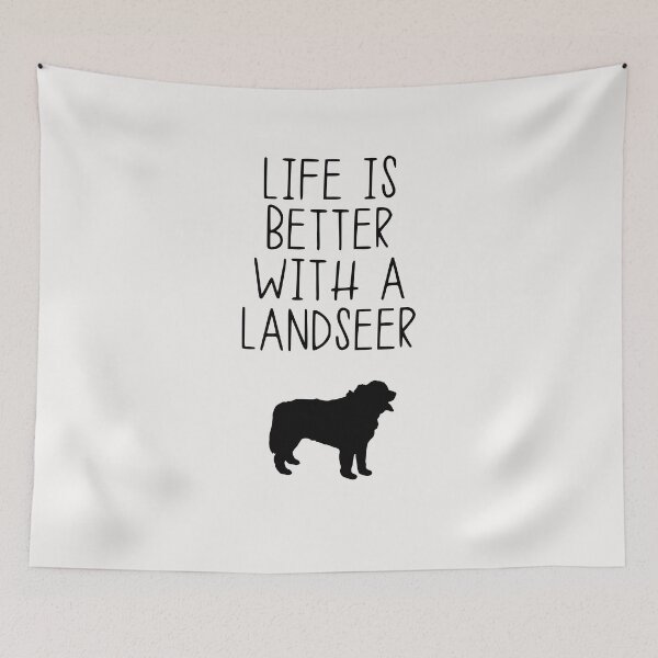 Item preview, Life Is Better With A Landseer designed and sold by kindxinn.