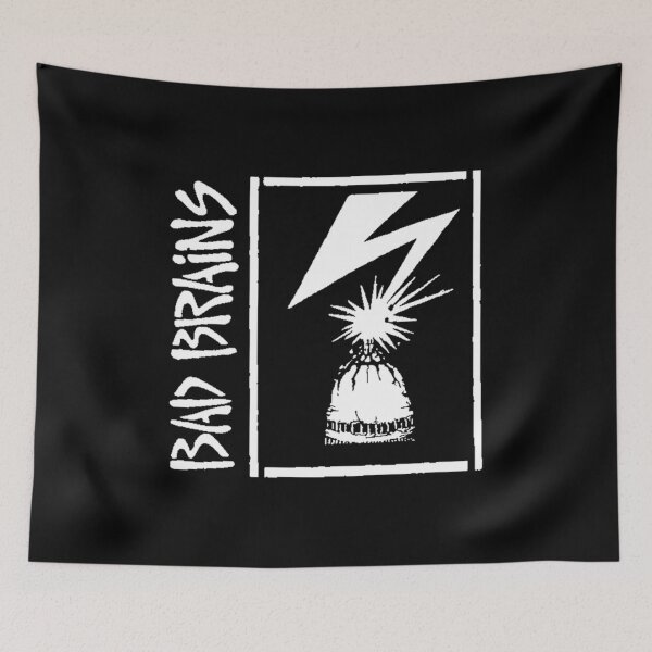 Item preview, Full Bad Brains Capitol Stencil logo Genres Hardcore Punk designed and sold by BerkeOraloglu.
