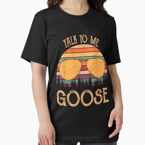 Retro Vintage Sunset Sunglass Talk To Me Goose Funny T-Shirt