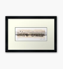 Musicpantone - Hoppipolla Sigur Ros Framed Print