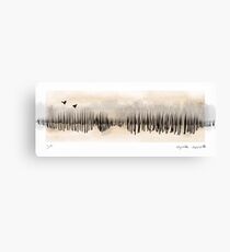 Musicpantone - Hoppipolla Sigur Ros Canvas Print