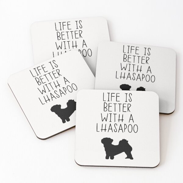 Item preview, Life Is Better With A Lhasapoo designed and sold by kindxinn.