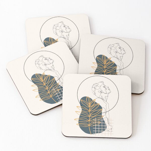 Item preview, Minimalistic floral boho lineart  designed and sold by CreativeStrand.