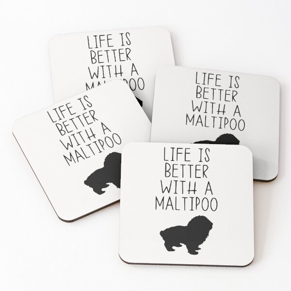 Item preview, Life Is Better With A Maltipoo designed and sold by kindxinn.