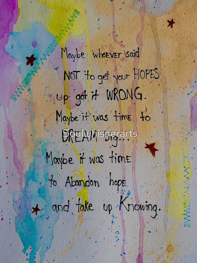 Soul Whisper #1: Take Up Knowing by Soulwhisperarts