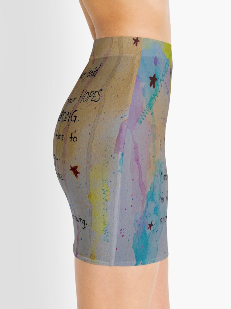 Alternate view of Soul Whisper #1: Take Up Knowing Mini Skirt