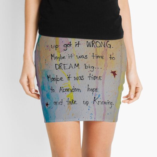Soul Whisper #1: Take Up Knowing Mini Skirt