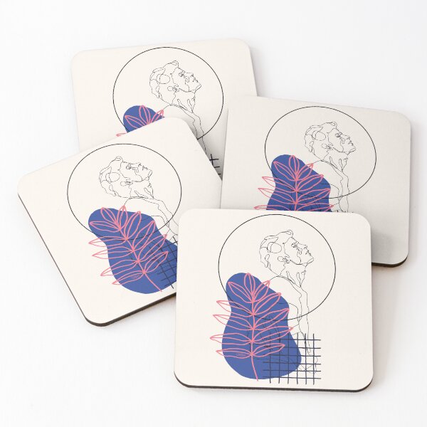 Item preview, Minimalistic floral boho lineart  designed and sold by CreativeStrand.