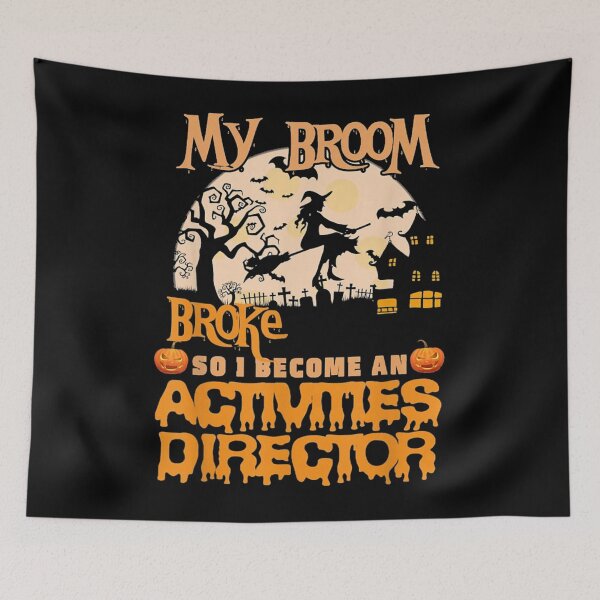 Item preview, I become an activities director Halloween designed and sold by Elena Penny.
