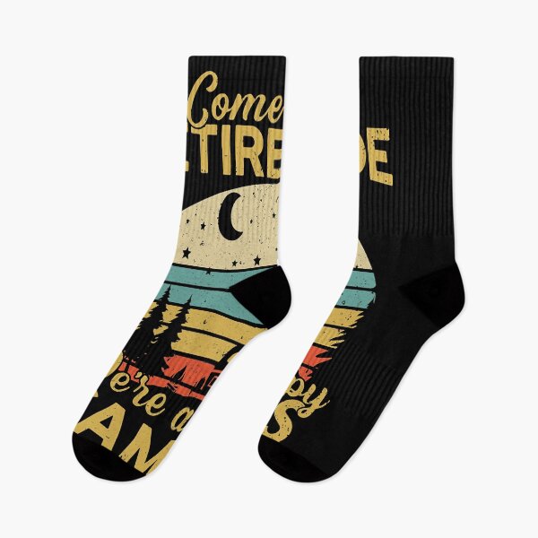 Item preview, Come To The Retired Side We're All Happy Campers Retirement Camping Lover designed and sold by BennetJaco.