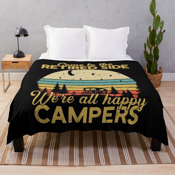 Item preview, Come To The Retired Side We're All Happy Campers Retirement Camping Lover designed and sold by BennetJaco.