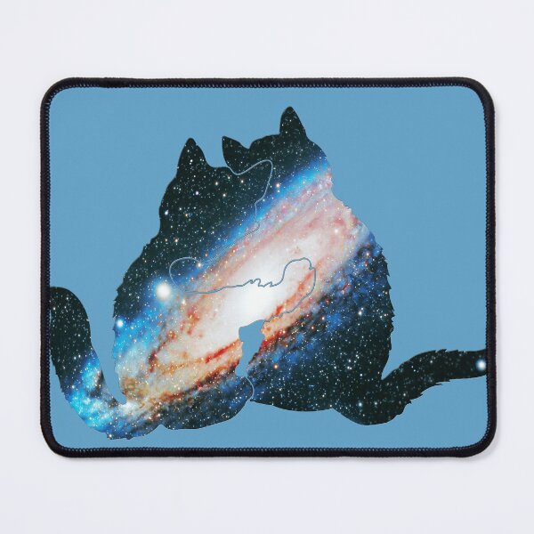 Item preview, Love You Forever Space Cat Animals Hugging Andromeda Galaxy Cats Outer Space Kitty Stranger Things designed and sold by Siela.