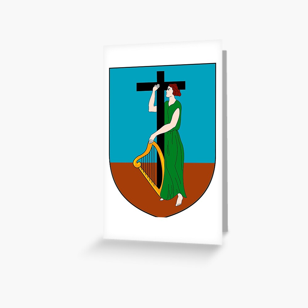 "Montserrat Coat of Arms" Greeting Card by Tonbbo | Redbubble