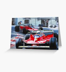 Monaco GP, 1979 Greeting Card